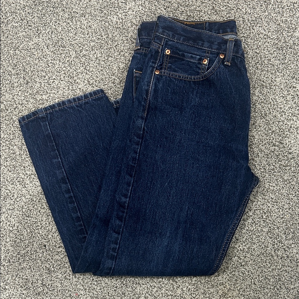 Men’s Levi's Deep Blue Straight Leg Jeans